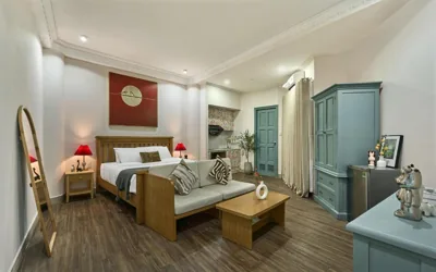 Studio Deluxe Queen — The Passion Lux Airport Hotel Apartment